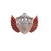 Jewellered Crown With Wings Belt Buckles wholesale
