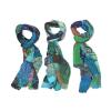 Patchwork Turquoise Scarves
