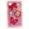 Blackberry 8520 Diamond Butterfly And Flower Back Covers wholesale