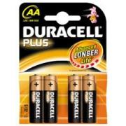 Wholesale Duracell Plus AA 4 Pack Batteries