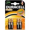 Duracell Plus AAA 4 Pack Batteries