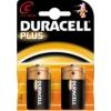 Duracell Plus C 2 Pack Batteries