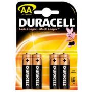 Wholesale Duracell  AA 4 Pack Batteries