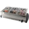 LIoytron Three Pan Buffet Servers With Hot Plate