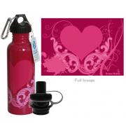 Wholesale Pink Hearts Water Bottles