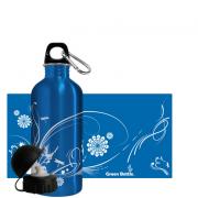 Wholesale Blue Blossom BPA Free Steel Drink Bottles