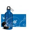 Blue Blossom BPA Free Steel Drink Bottles