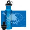 Blue On Blue BPA Free Steel Water Bottles