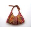 Brown Handbags With Gold Patches And Sequins wholesale