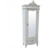 Antique White Single Wardrobes With Drawer wholesale