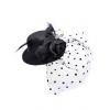 Black Mini Hat With Feather Fascinators wholesale
