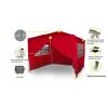 Brand New Heavy Duty Pop Up Red Gazebo Canopy Tents  wholesale