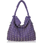 Wholesale Purple Studded Tote Handbags