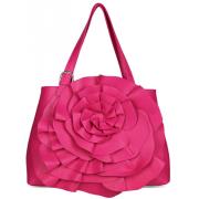 Wholesale Pink Oversized Flower Tote Ladies Handbags
