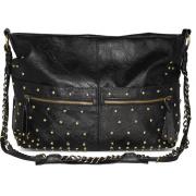 Wholesale Chain Studded Shoulder Handbags