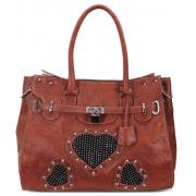 Wholesale Padlock Diamante Tote Handbags