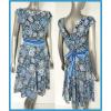DP Kaleidoscope Blue Midi Dresses wholesale