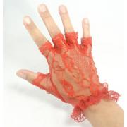 Wholesale Red Lace Gloves