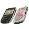 Blackberry Rainbow Hearts Diamante Back Mobile Covers wholesale