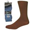 Mens 6 Pack Lycra Socks