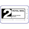  21/1000 Black A4 Sheet Royal Mail PPI Postage Paid Labels wholesale
