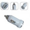 White Mini USB Car Charger Adapters For IPhones And IPods wholesale