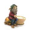 Gnome Tea Lite Holder On Pumpkin wholesale
