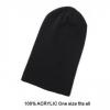 Black Oversize Beanies