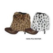Wholesale Animal Faux Fur Ankle Warmer Footwear