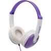 Groove Kidz DJ Style Violet And White Headphones wholesale