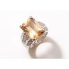 Cubic Zirconia Silver Ring wholesale
