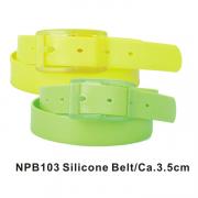 Wholesale Neon Silicone Belts