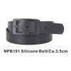 Black Silicone Belts wholesale belts