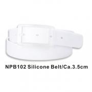 Wholesale White Silicone Belts
