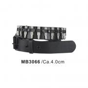 Wholesale Black And Silver Bullet Belts