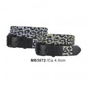 Wholesale Animal Print Studded Belts