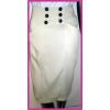 Womens Ribbed Cream Pencil Skirts wholesale