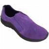 Womens Purple Suede Leather Trainers wholesale