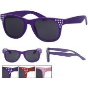 Wholesale Colourful Diamante Wayfarer Sunglasses