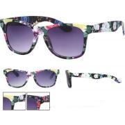 Wholesale Flower Pattern Wayfarer Sunglasses