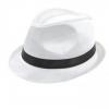 Kids White Trilby Hats