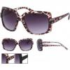 Black Animal Print Style Sunglasses