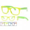 Bright Colourful Clear Lens Wayfarer Sunglasses wholesale