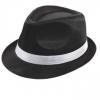 Black Satin Trilby Hats wholesale