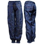 Wholesale Denim Harem Elasticated Waist Pants