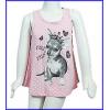 Funky Diva Cute Dog Printed Vest Tops 1 wholesale
