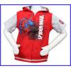 Spiderman Printed T Shirts And Hooded Waistcoat Sets wholesale