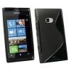 Nokia Lumia 900 S Line Black Gel Cases wholesale