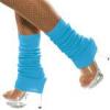 Neon Blue Leg Warmers wholesale socks