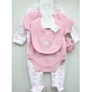 Wholesale Baby 4 Pack Cotton Gift Sets 1